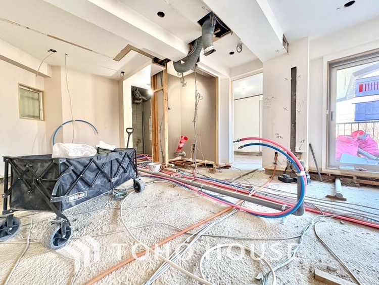 キッチン 現在改装中◆家族のおはよう◆の声を笑顔で迎えてあげられるシステムキッチン。朝ごはんが楽しみでちょっと早起きしたくなるんです。