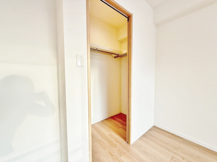 収納 居室にはクローゼットがあり、荷物もスッキリ収納して快適にお過ごしいただけます。