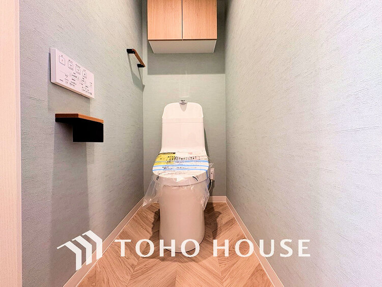 トイレ トイレには快適な温水洗浄便座付