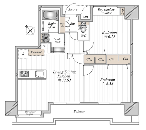 ゼファー一之江の物件画像