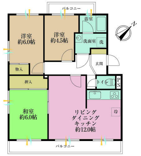 シティコープ神大寺の物件画像
