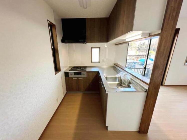 キッチン 作業スペースがしっかりあり毎日のお料理が快適なキッチンです 