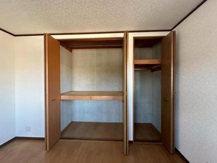 収納 各居室収納がありご家族ごとのアイテムをすっきりとしまえます 