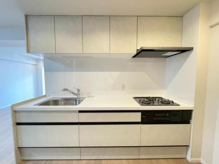 キッチン 作業スペースがしっかりあり毎日のお料理が快適なキッチンです 