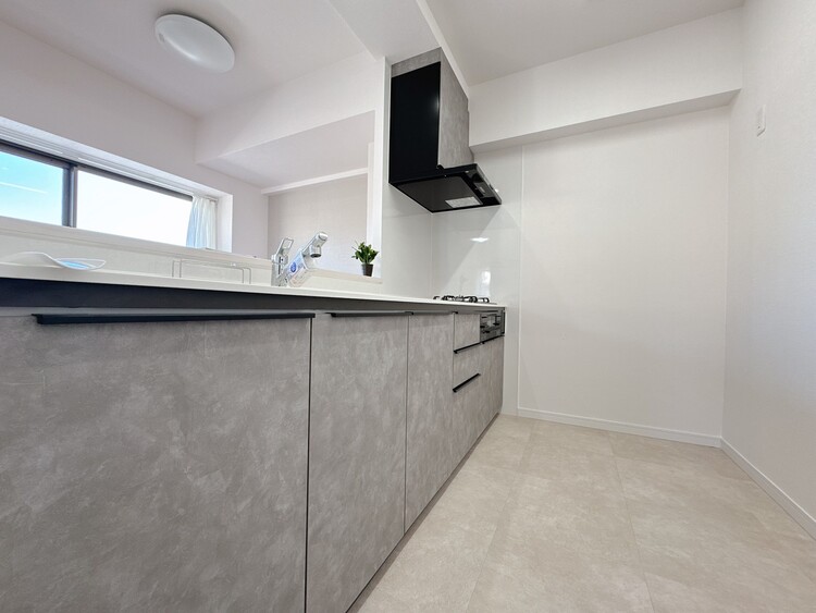 キッチン 洗練されたスタイリッシュなデザイン性と使いやすさを備えた仕様。