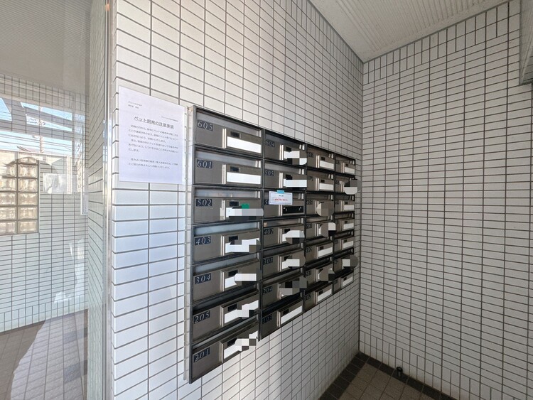 その他 郵便物を受け取るための郵便受けも、きちんと管理されています。