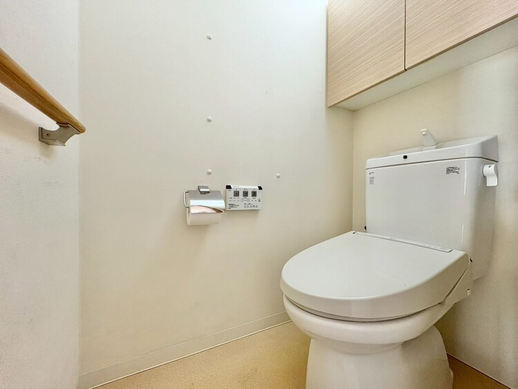トイレ 暮らしの中のさりげないひとときの快適さにも、こだわりを、持って設備を配しております。