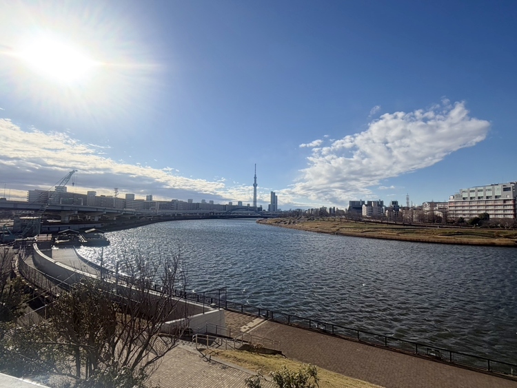 バルコニー 頬をなでる、優しい風を感じることが出来ます。