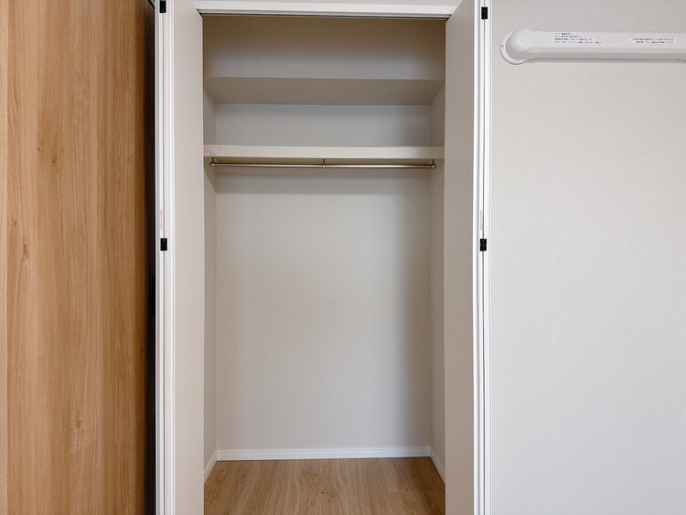 収納 居室にはクローゼットがあり、荷物もスッキリ収納して快適にお過ごしいただけます。