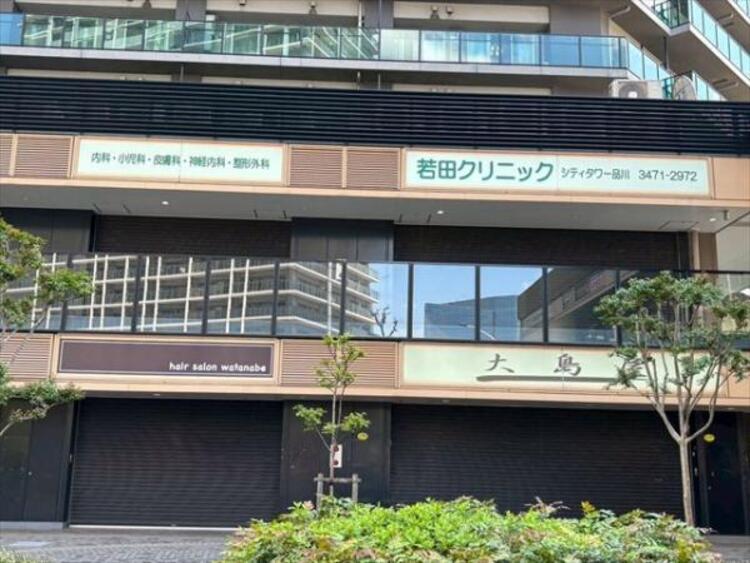 周辺 若田クリニック シティタワー品川　730ｍ
