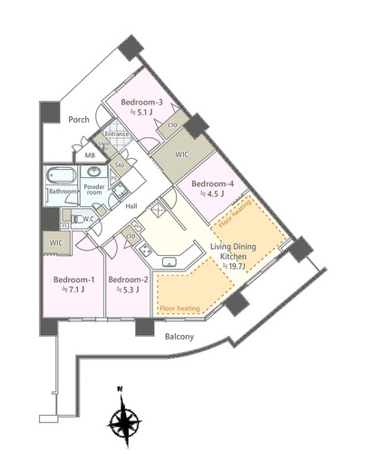 シエルズガーデンエールタワーの物件画像