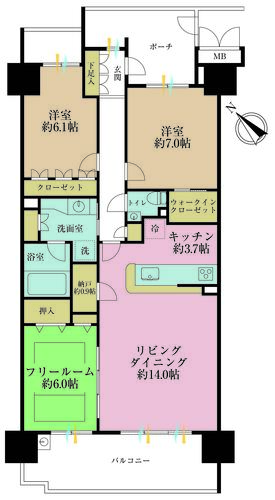 東京サーハウスリバーポートの物件画像