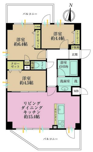 マイキャッスル新蒲田の物件画像