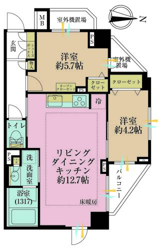 グローリオ高円寺の物件画像