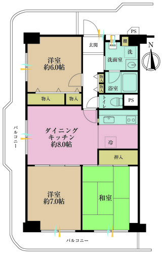 横浜・大口ハウスの物件画像