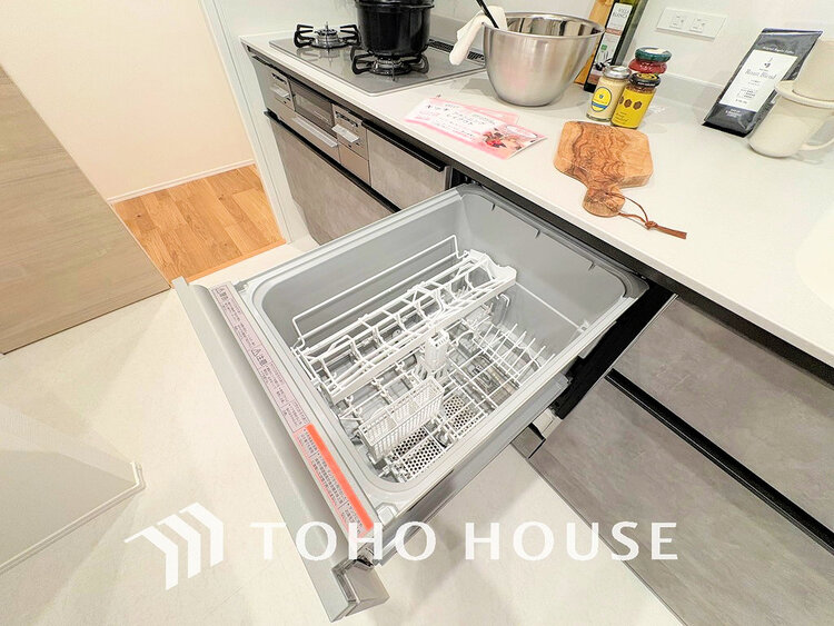 その他 ビルトイン式食洗機完備のシステムキッチンで食後もゆったり家族団らん