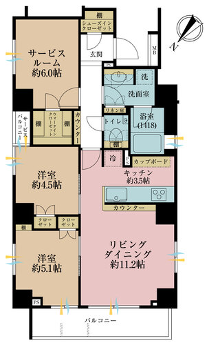ウィルローズ月島の物件画像