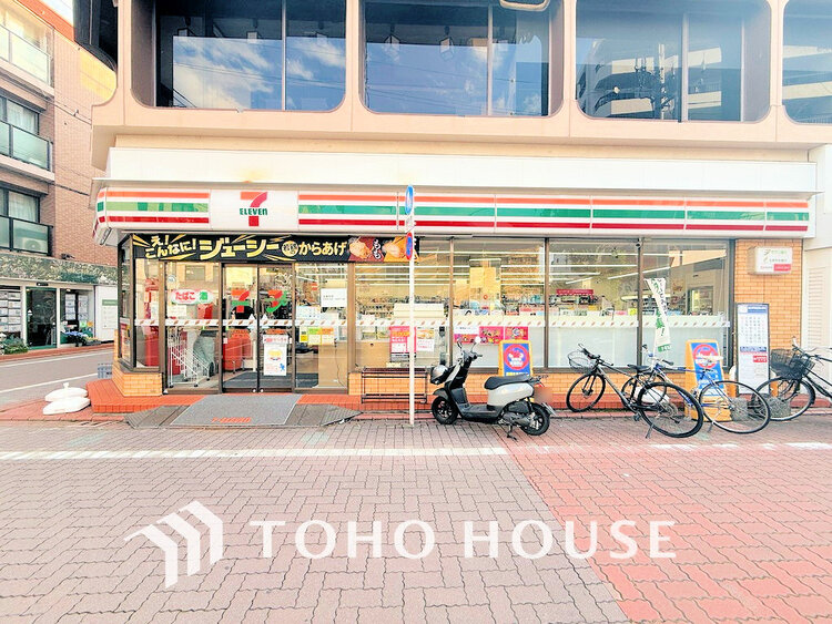 周辺 セブンイレブン 下丸子駅前店　距離1400ｍ