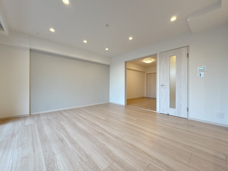 居間 豊かな居住性と、安心感を満たすクオリティが見事に調和した住空間。