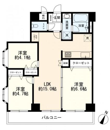 クリオ小机壱番館の物件画像