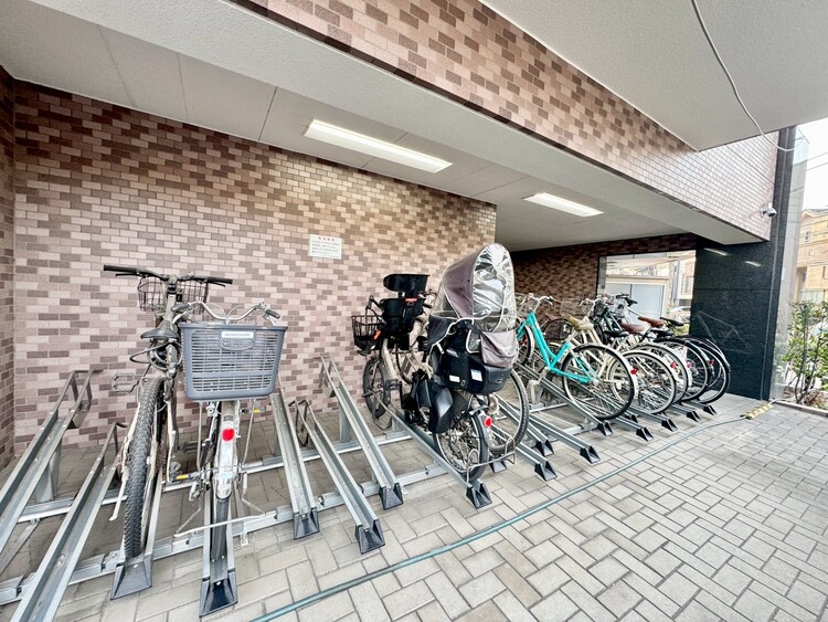 その他 駐輪場も綺麗に整頓されています。※空き状況は都度ご確認下さい。