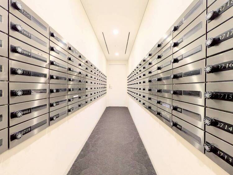 設備 郵便受けも、きちんと管理されています。