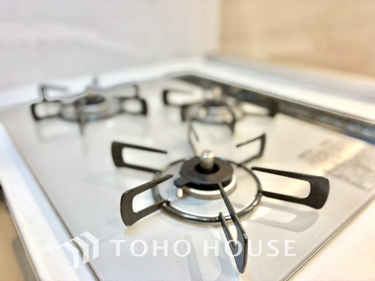 キッチン 【KITCHEN】◆家族のおはよう◆の声を笑顔で迎えてあげられるシステムキッチン。朝ごはんが楽しみでちょっと早起きしたくなるんです。