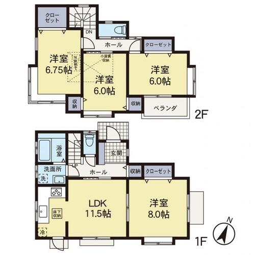 【安心を買うなら、朝日土地建物へ】保土ヶ谷区上星川２丁目 中古戸建の物件画像