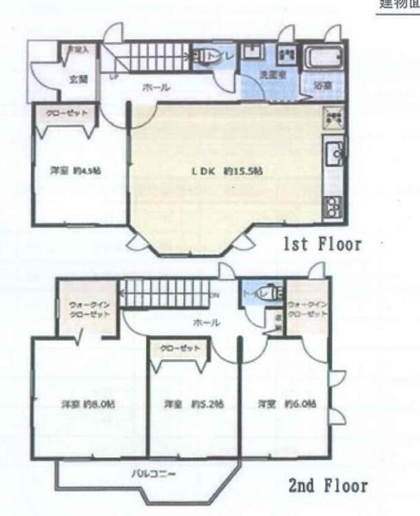 間取り リフォーム済みの住宅で即入居も可能です。おしゃれな外観で新生活を始められます！