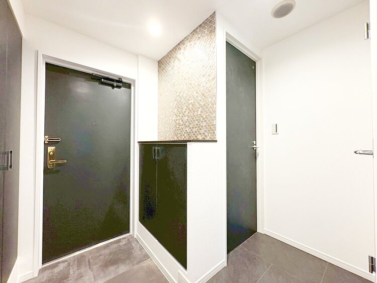 玄関 シューズボックスを完備した玄関です。