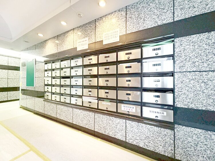 その他 郵便物を受け取るための郵便受けも、きちんと管理されています。