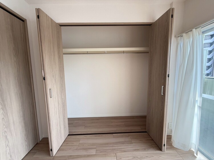 収納 居室にはクローゼットがあり、荷物もスッキリ収納して快適にお過ごしいただけます。