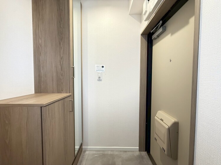 玄関 シューズボックスを完備した玄関です。