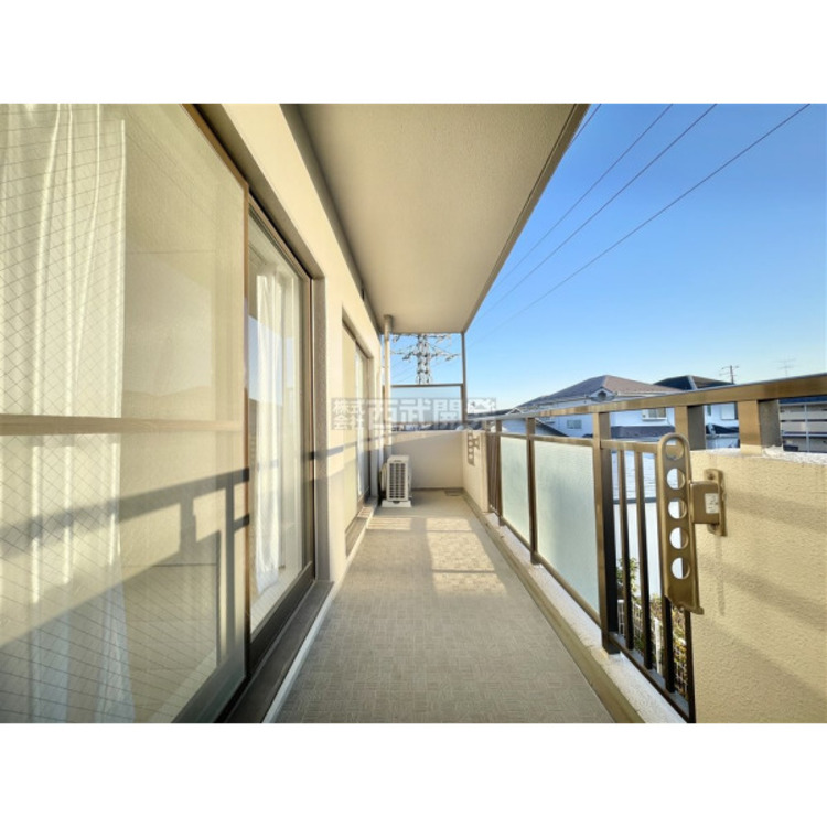 バルコニー 1月16日撮影