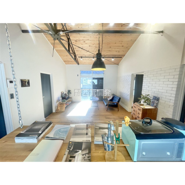 居間 ＬＤＫはどこにいても家族の顔が見える開放的なつくりです