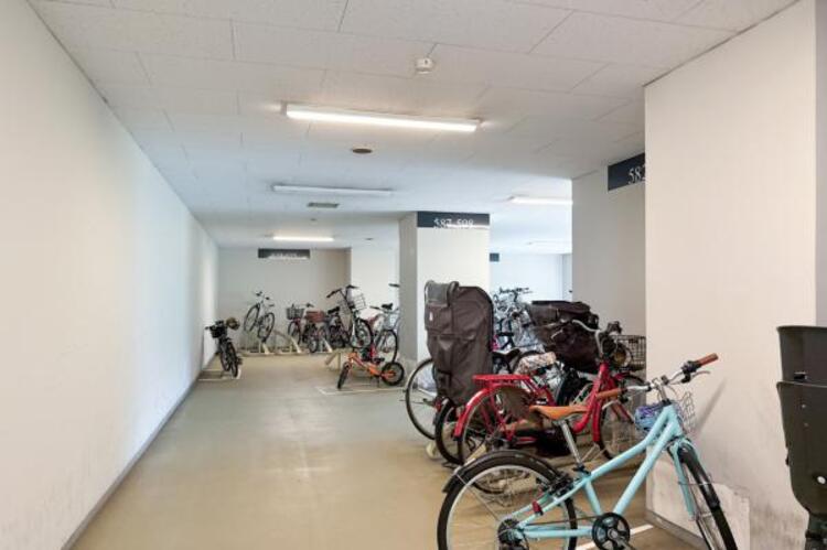 その他 敷地内に設けられた駐輪スペース