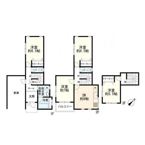 戸塚区影取町　中古一戸建ての物件画像