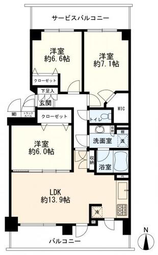 ヒルズ戸塚ヴェルデスクエアの物件画像