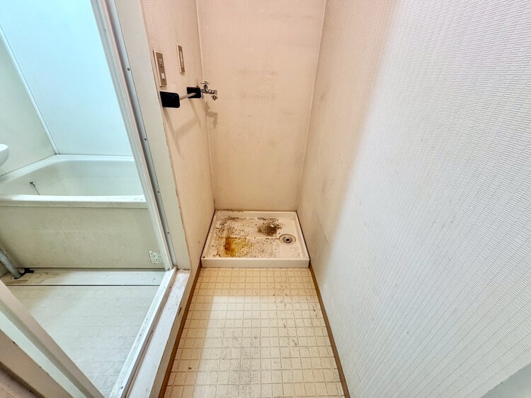 その他 十分な広さの脱衣所。