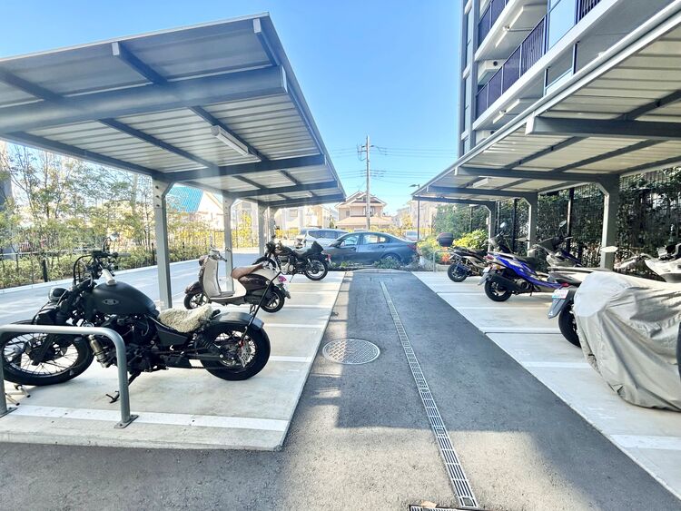 その他 バイク置き場