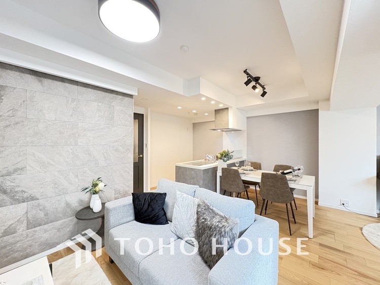 内装 ゆったりとくつろげる上質なリビングダイニング