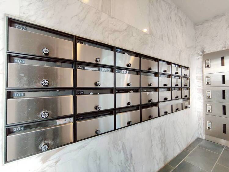 設備 郵便受けも、きちんと管理されています。