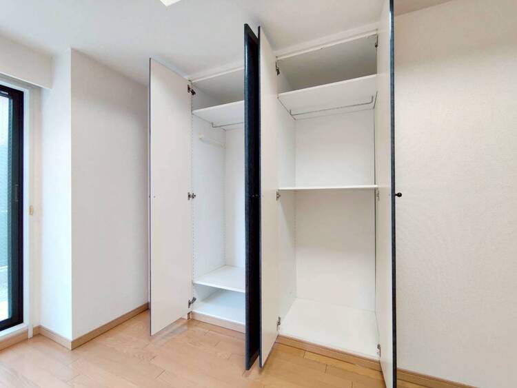 収納 収納スペースが付いていて、お部屋を広く使っていただけます。