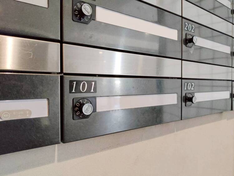 設備 郵便受けも、きちんと管理されています。