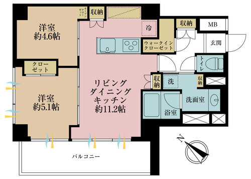 新中野マンションの物件画像