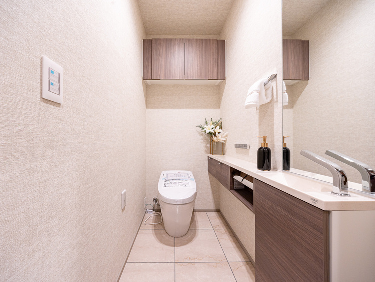 その他 清潔感の高いお手洗い。