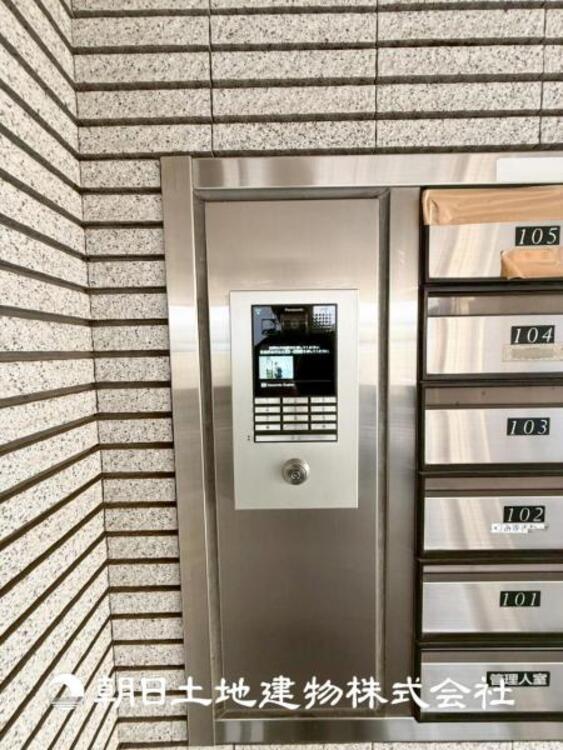 その他 【オートロック】マンション敷地内はオートロック付きで安心のセキュリティ。