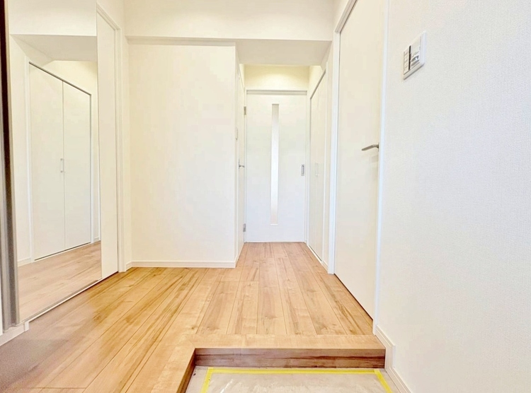 玄関 シューズボックスを完備した玄関です。