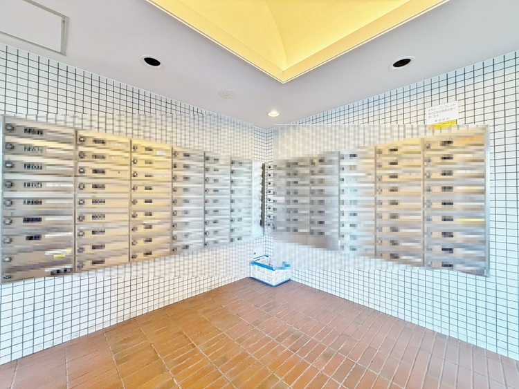 その他 郵便物を受け取るための郵便受けも、きちんと管理されています。