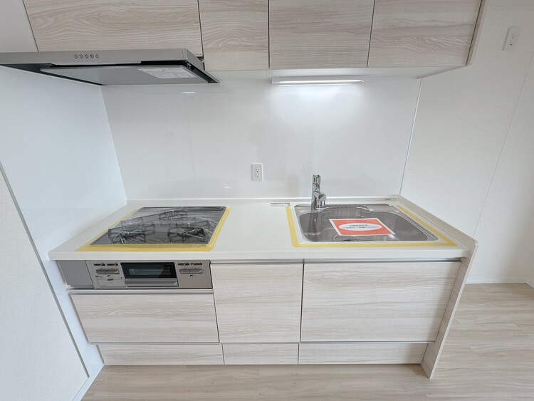 キッチン 洗練されたスタイリッシュなデザイン性と使いやすさを備えた仕様。